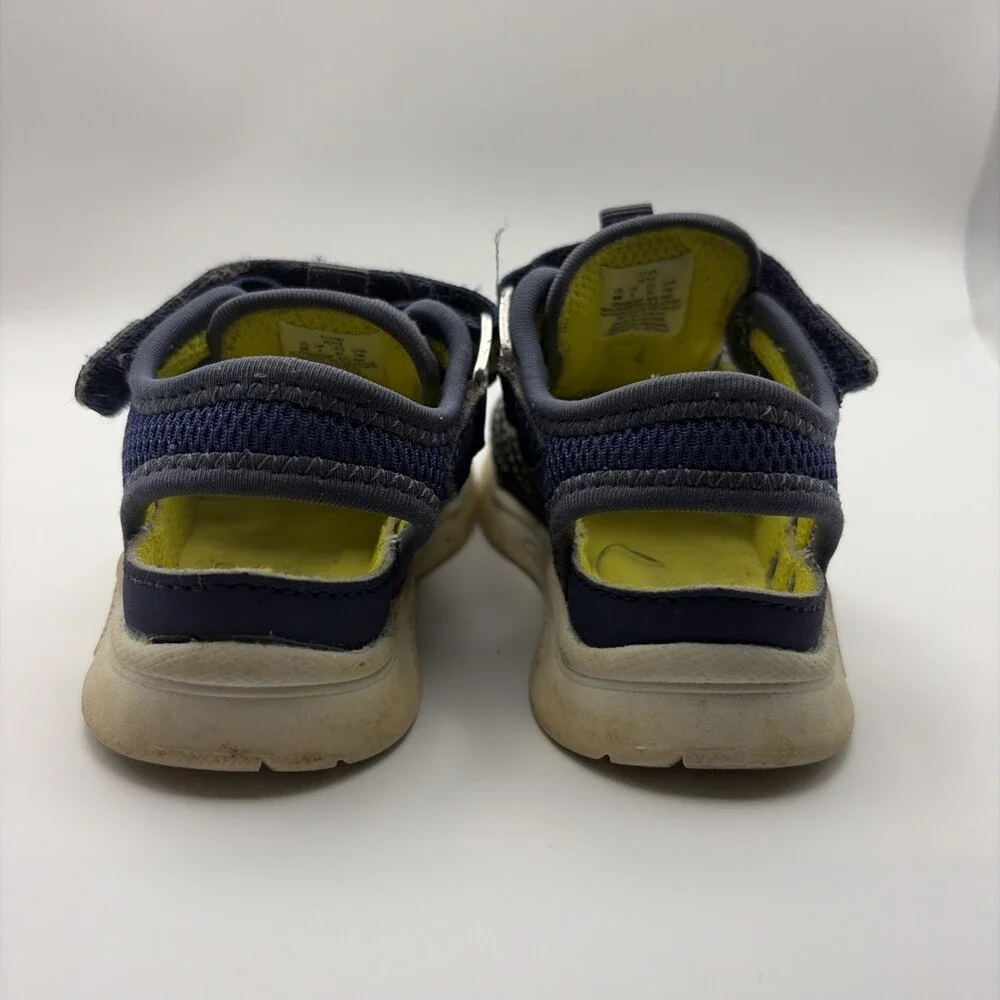 Stride Rite Flynn Sneaker Sandal Toddler Boys 6M Navy
